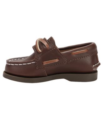 Toddler Authentic Original Boat Shoes w/ Hook and Loop Closure