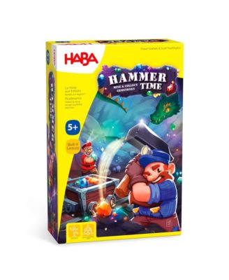 Hammer Time: A Fun Kids Treasure Hunt Board Game, Family Party Game with Gems and Strategy for Ages 5