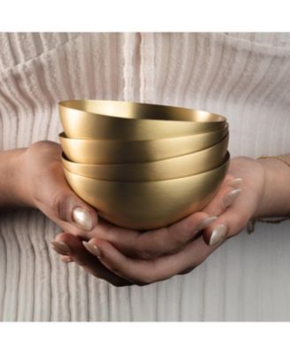 Artisan Brass Bowls Extra Small - Set of 4