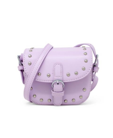 Сумка ZOMI GEMS Saddle Stud Handbag для девочек, цвет: Фиолетовый