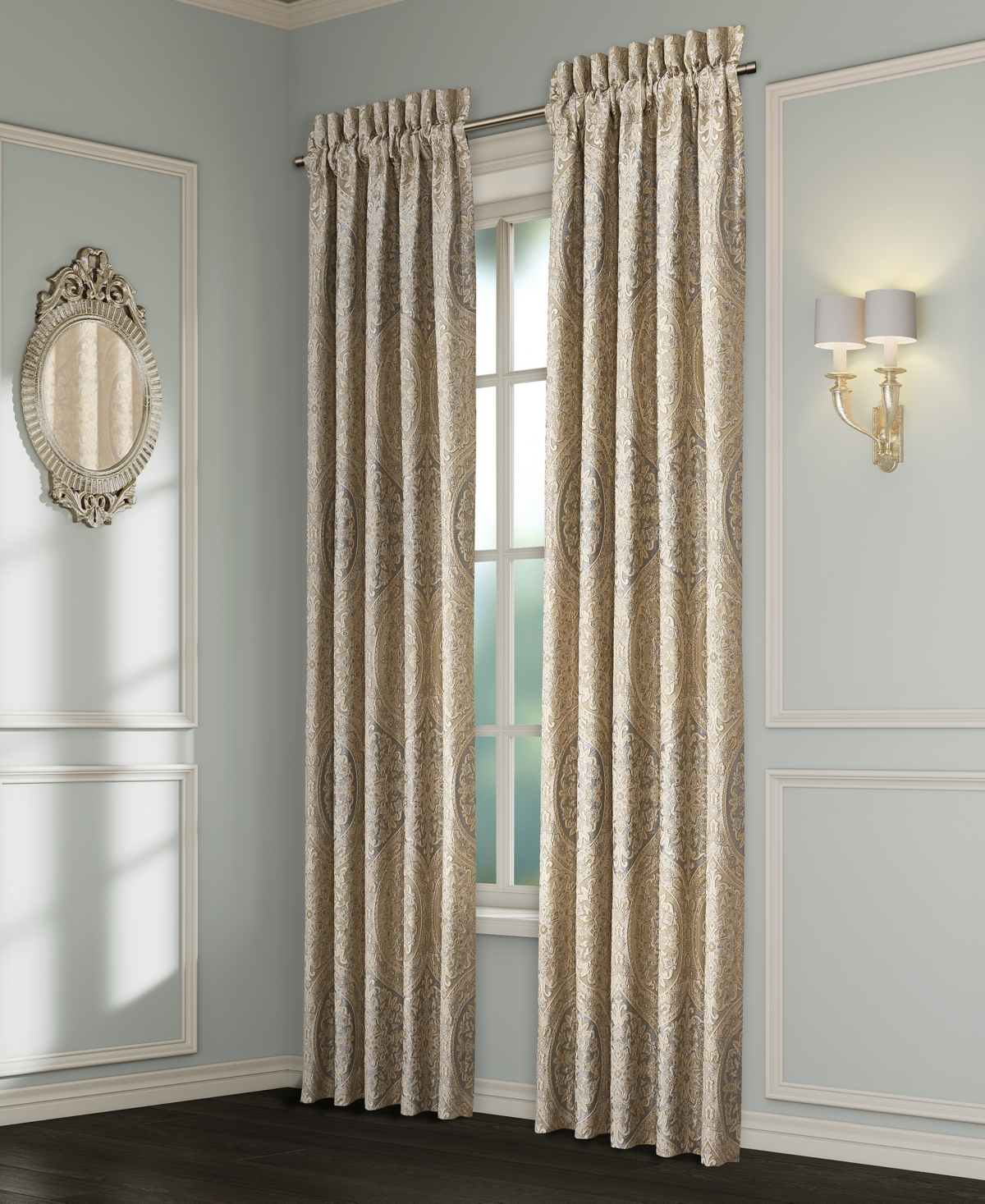 J Queen New York Romero Window Panel Pair