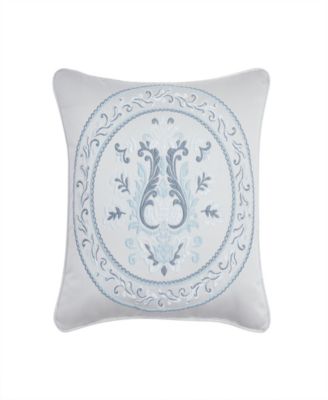 Boulevard Square Embellished Decorative Pillow, 18" x 18"