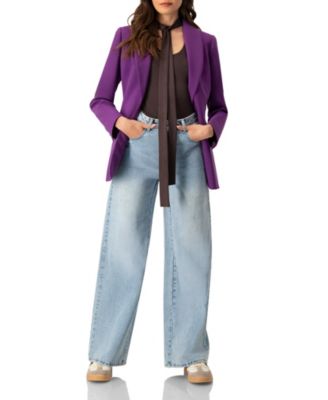 Women's Shwal Collar Single-Breasted Blazer