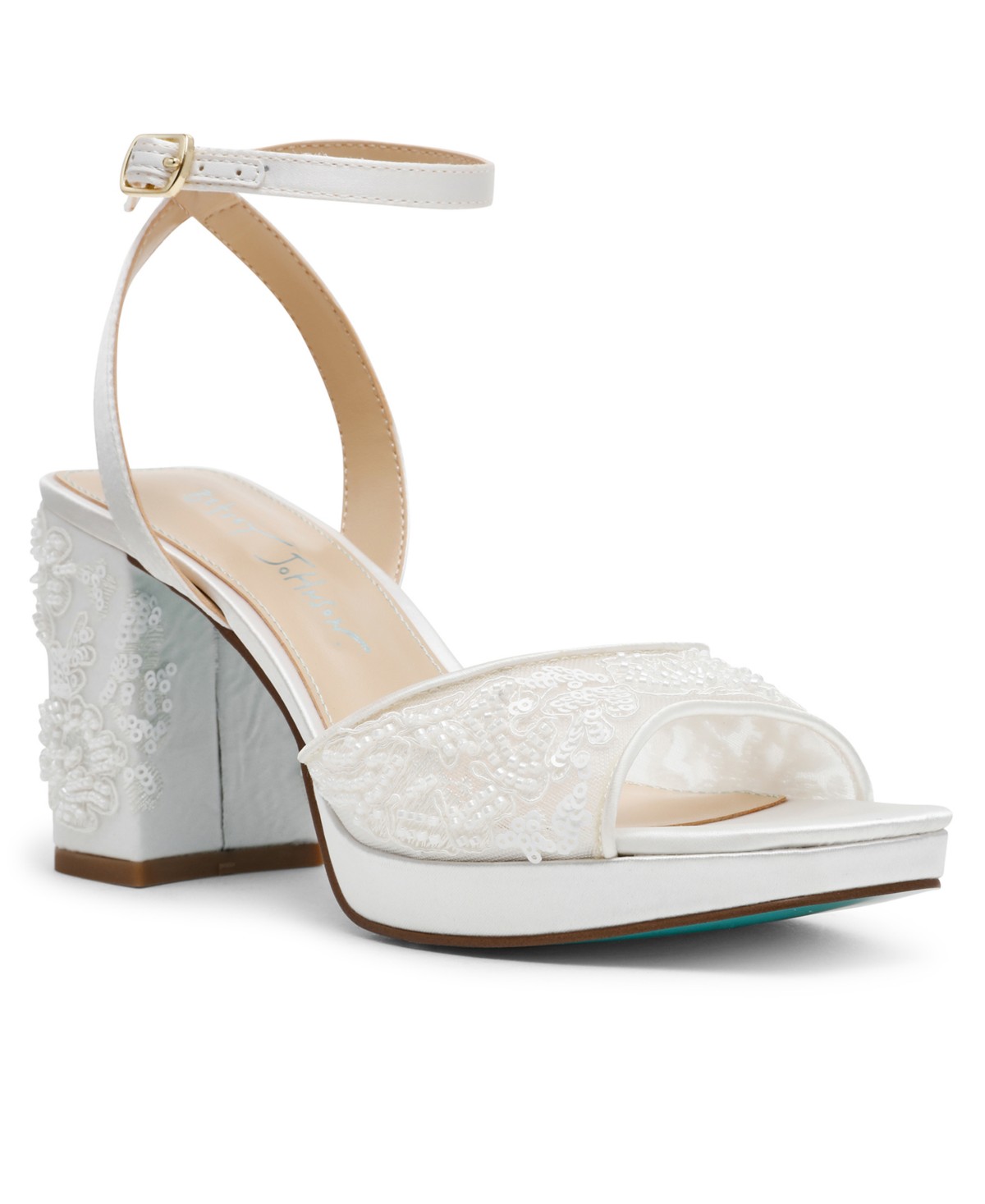 Женские сандалии Betsey Johnson Women's Junie Ankle Strap Dress Sandals — фото 1