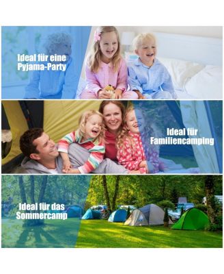 Two Person Waterproof Sleeping Bag with Two Pillows