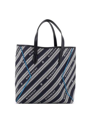Medium Bond Shopper Tote Logo Jacquard Canvas