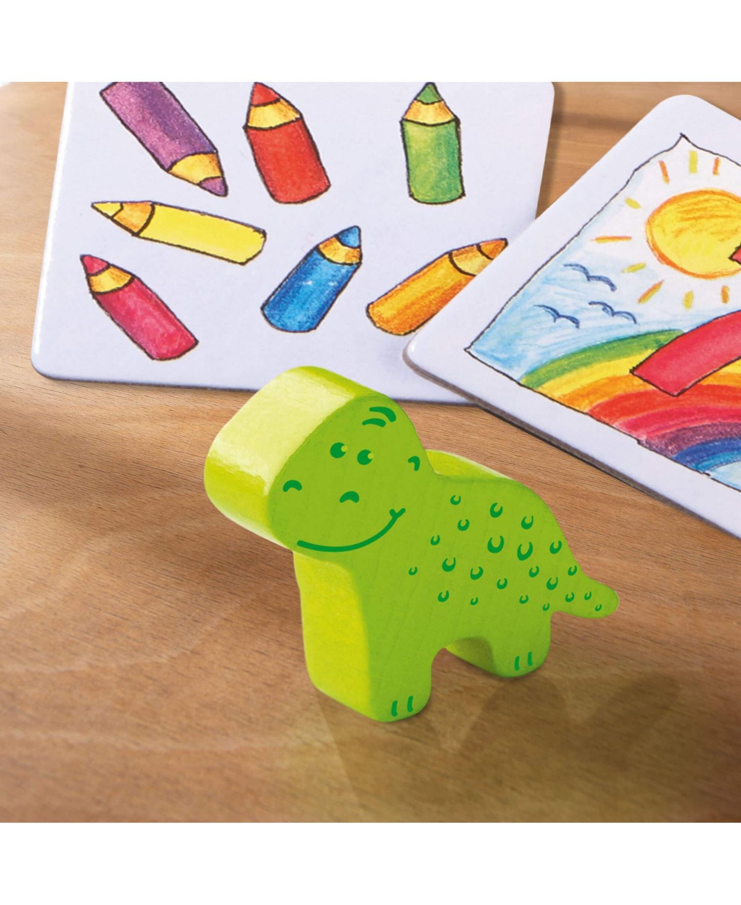 Детские игрушки Haba Number Dinosaur Game Counting 25-Piece Travel Game, Ages 3-8 — фото 4