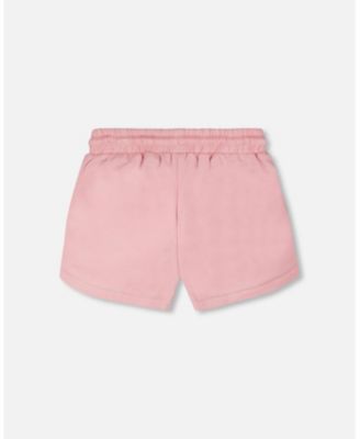 Little Girls Cotton Jersey Shorts Dusty