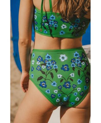 Women's Tropical Escape Reversible Bikini Bottom