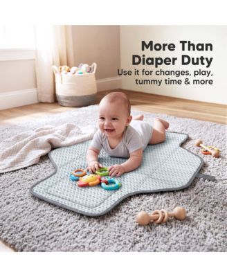 Flex Portable Changing Pad for Baby, Travel, Foldable Large Waterproof Baby Diaper Changing Mat for Diaper Bag