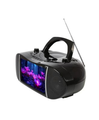 EDL-2901 Bluetooth Boombox TV and DVD Player with 9'' LCD Screen and Radio