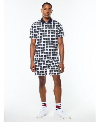 Men's Damarindo Check Polo Shirts