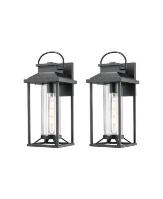 Outdoor Porch Lights, Textured Exterior Lighting Fixtures Wall Mount, Modern Outdoor Wall Sconce Lantern for House