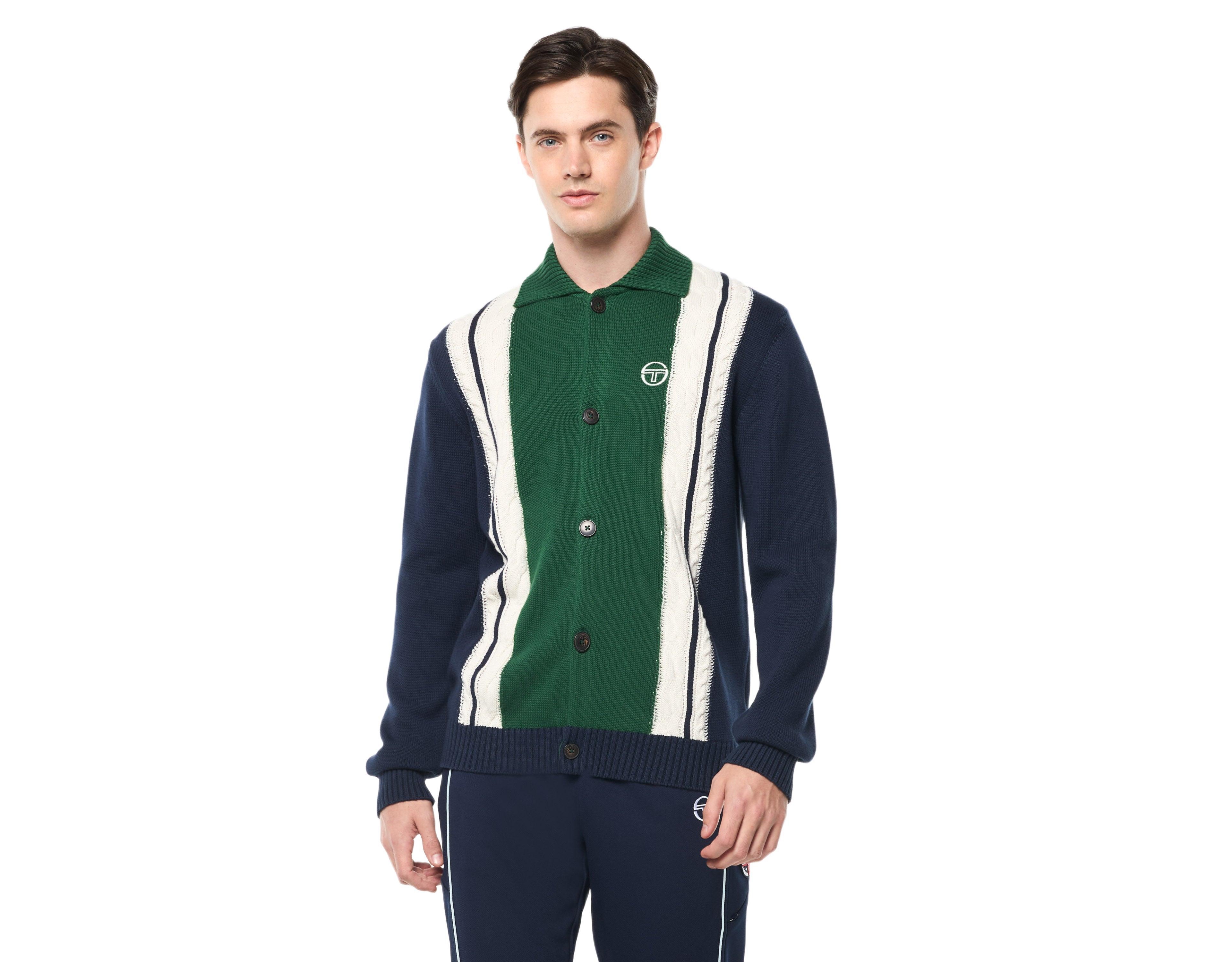 Sergio Tacchini Men's Bruni Knit Cardigan