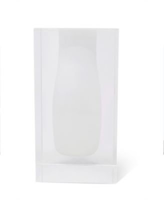 Double Wall Crystal Bud Vase, 3.25"