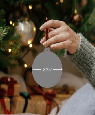 6-Piece Shiny and Matte Turquoise Blue Glass Ball Christmas Ornament Set 3.25" 80mm