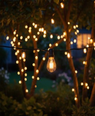 Pack of 25 Incandescent S14 Clear Christmas Replacement Bulbs