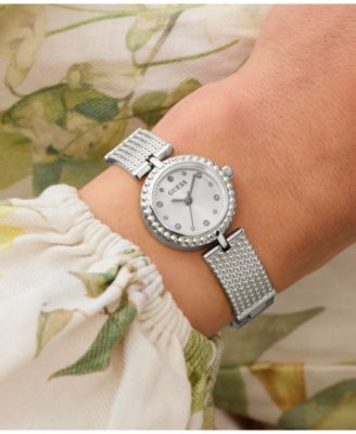 Women's Silver-Tone Stainless Steel Watch, 24mm