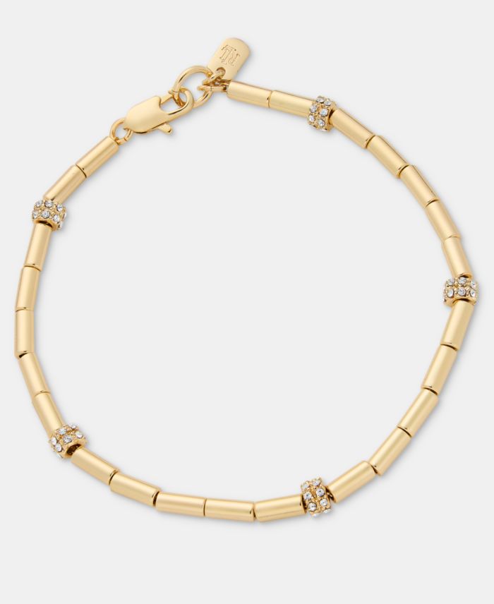 Lauren Ralph Lauren Pav&eacute; Beaded Flex Bracelet