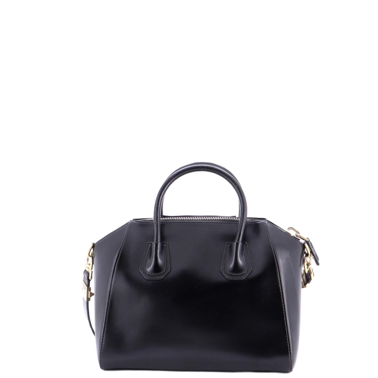 Small Antigona Bag Glazed Leather