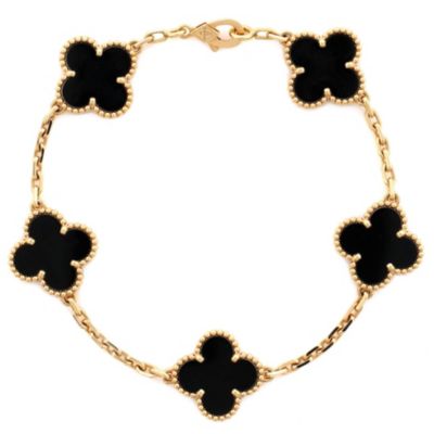 Vintage Alhambra 5 Motifs Bracelet