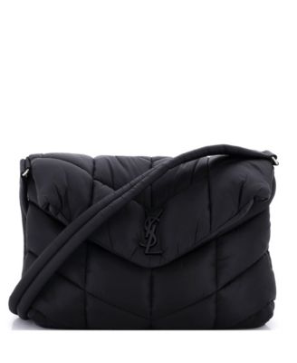 Loulou Puffer Messenger Bag Quilted Econyl