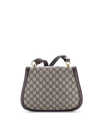 Medium Blondie NM Top Handle Bag GG Coated Canvas