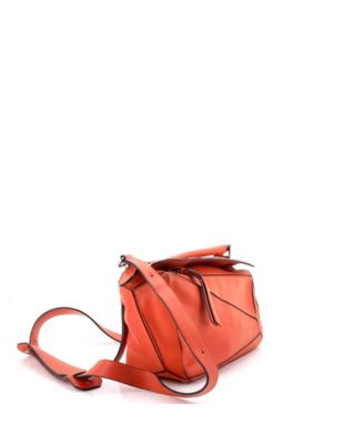 Small Puzzle Bag Leather