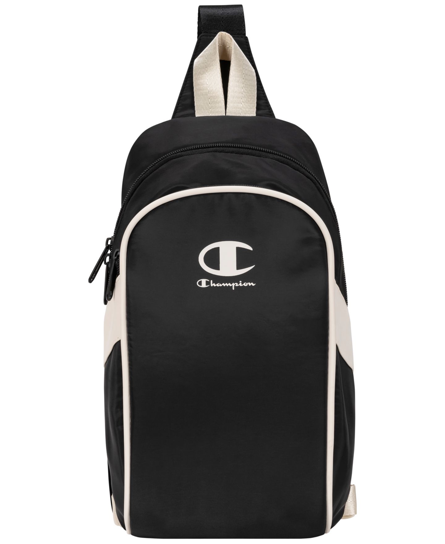 Мужская сумка Champion Printed Logo Sling, цвет: Чёрный — фото 1