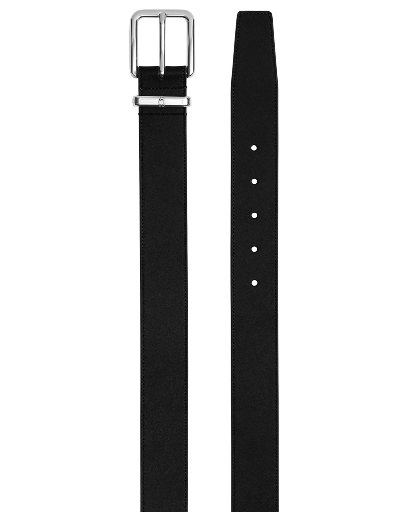 Мужской ремень COACH Harness Buckle Belt, цвет: Чёрный — фото 3