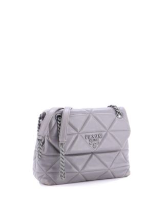 Large Spectrum Flap Bag Quilted Nappa Leather