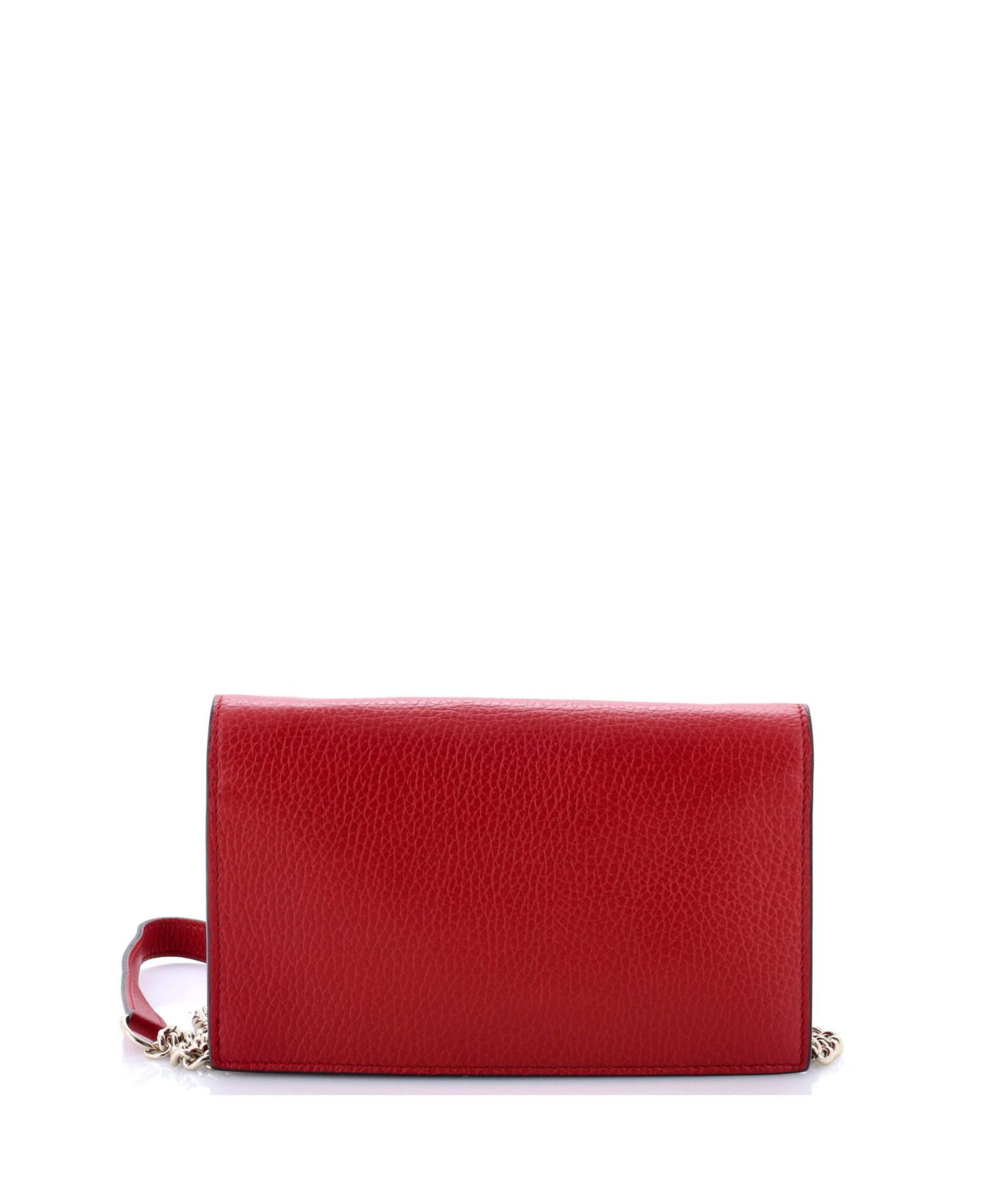 Interlocking Wallet on Chain Leather