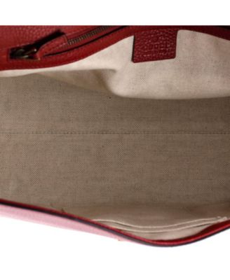 Medium GG Marmont Top Handle Bag Leather