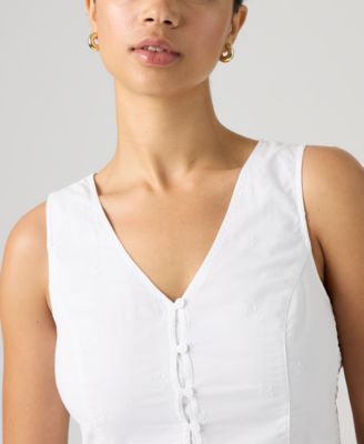 Women's Teagan Mini Eyelet Blouse