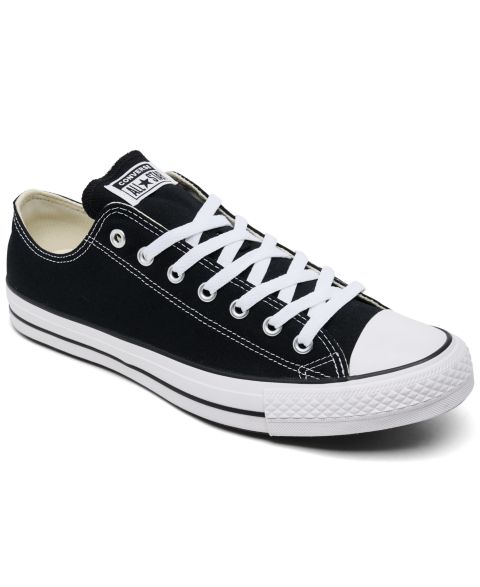 Мужские кроссовки Converse Chuck Taylor Low Top, цвет: Чёрный / Белый