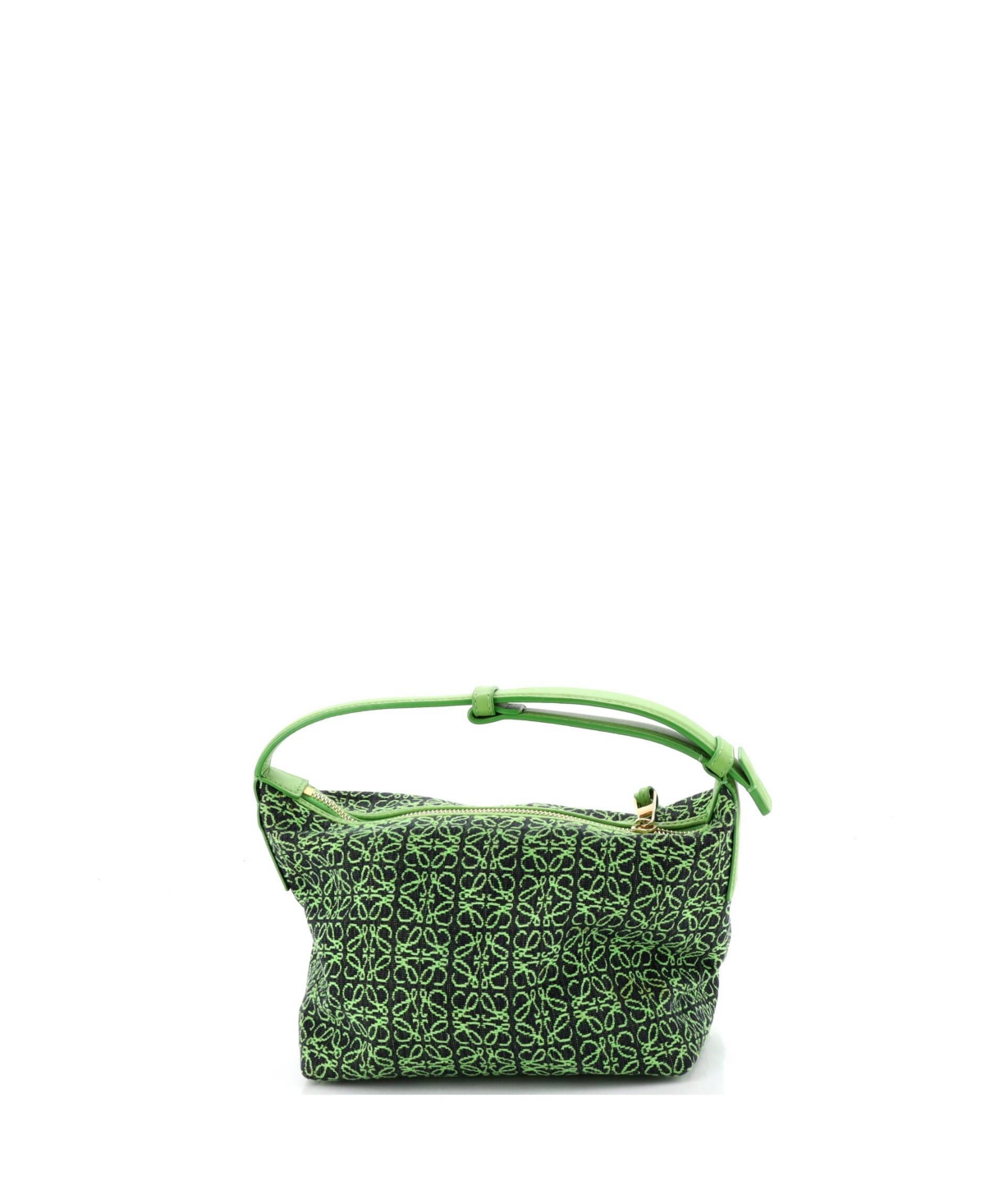 Pre-Owned Loewe Small Cubi Hobo Anagram Jacquard