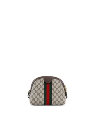 Small Ophidia Dome Shoulder Bag GG Coated Canvas