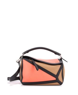 Small Puzzle Bag Leather