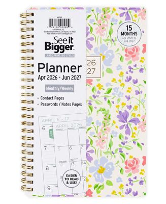 Medium 15 Monthly Weekly Planner