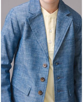 Toddler Boys Organic Short Sleeve Henley Tee