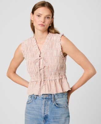 Women's Sleeveless V-Neck Top