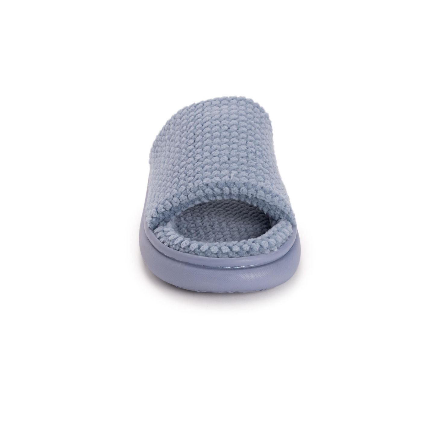 Женские тапочки MUK LUKS Marsai Slide Slipper, цвет: Шамбре синий — фото 4