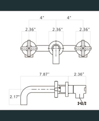 Bathroom Faucet Wall Mounted Bathroom Sink Faucet