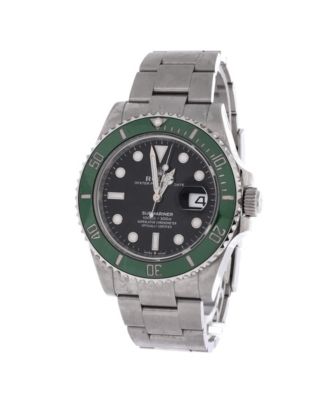 Oyster Perpetual Submariner Starbucks Date Automatic Watch in Stainless Steel and Cerachrom 41mm