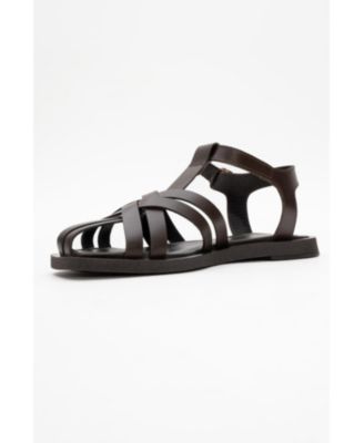 Forever and Always Shoes Women's Andres Leather Sandal