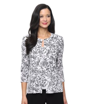 Women's Glitter Knit Cami Top & Jacket, 2-Piece Set