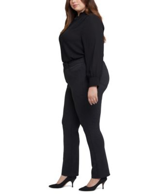 Plus Marilyn Mid-rise Straight Pants