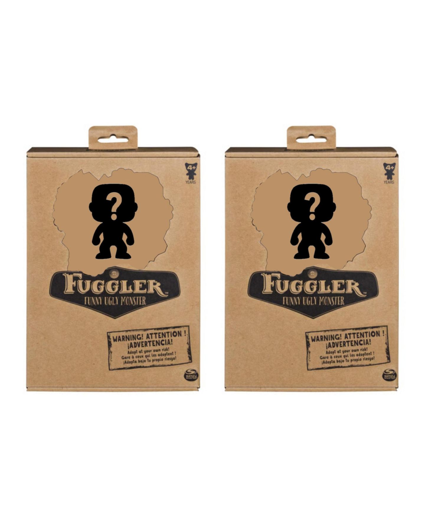 Детские мягкие игрушки Fuggler Funny Ugly Monster Blind Box 9" Plush, 2-Piece Set, цвет: Разноцветный — фото 2