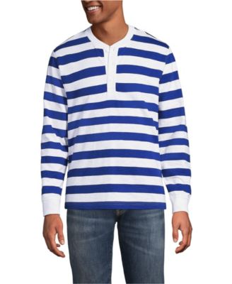 Men's Long Sleeve Slub Henley