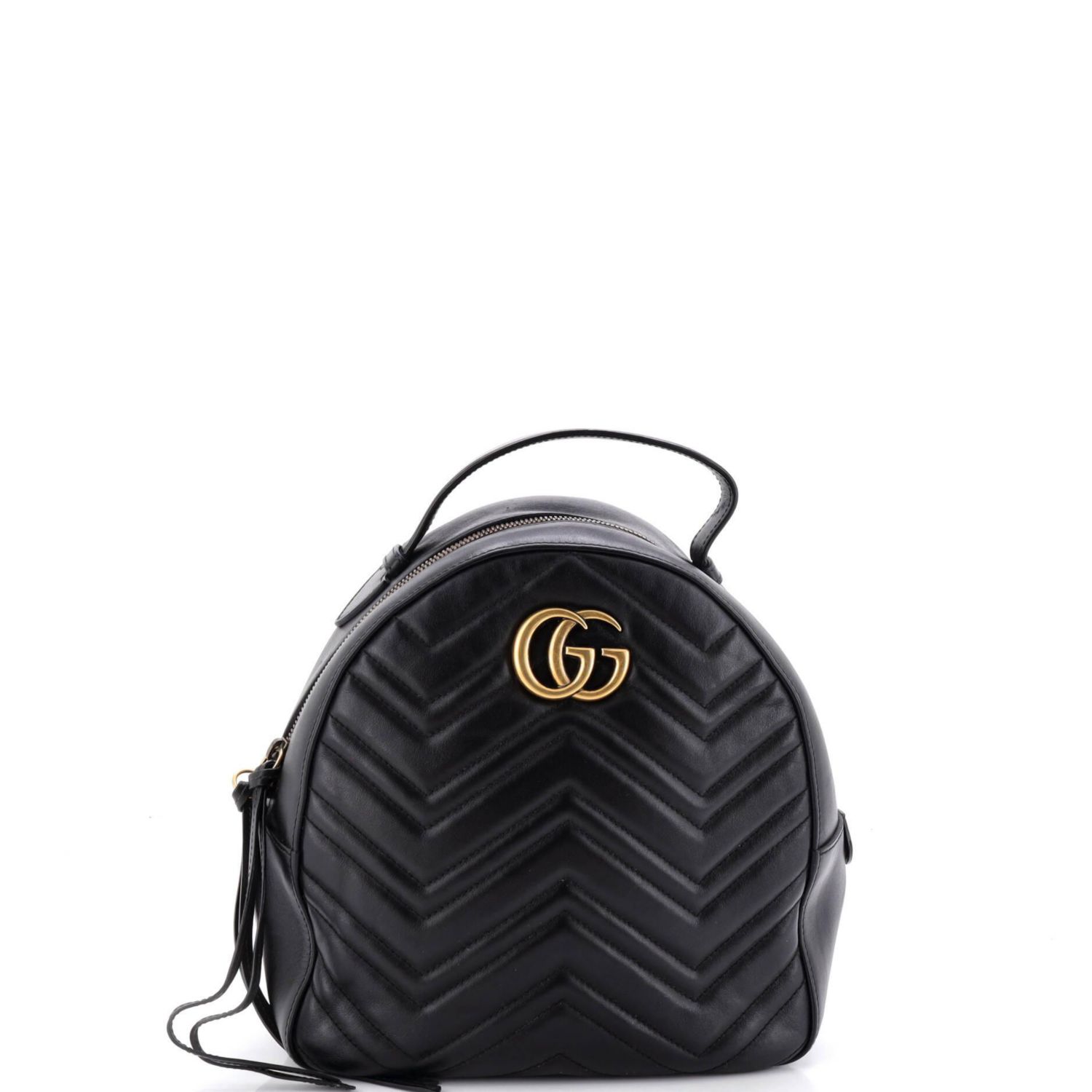 Small GG Marmont Backpack Matelasse Leather